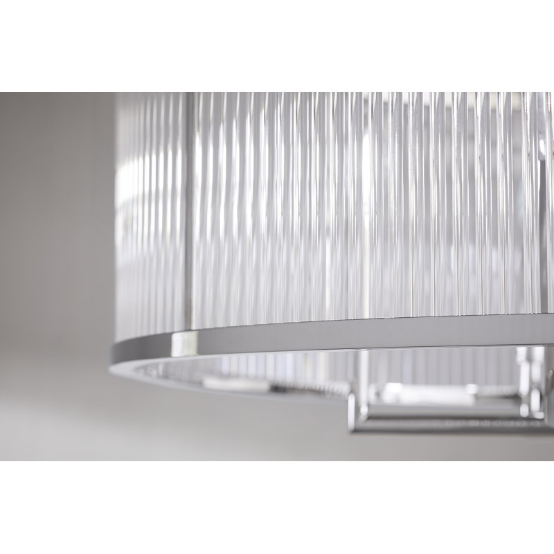 Terret™ 29" 5 - Light Chandelier, Polished Nickel