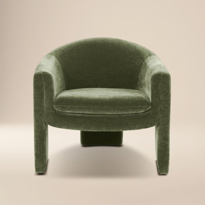 Fauteuil lounge d'appoint en tissu Ennis
