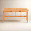 Bureau en bois massif 63 po Nasia