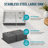 Durable Stainless Steel Double Bowl Kitchen Sink with Deep Basins and Soundproofing for Efficient Daily Use