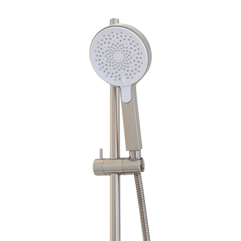 Cigno 0260 Abs Hand Held Shower Head, Brushed Nickel