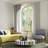 48"H Cathedral-Style Diamond Shaped Beveled Glass Window Panel