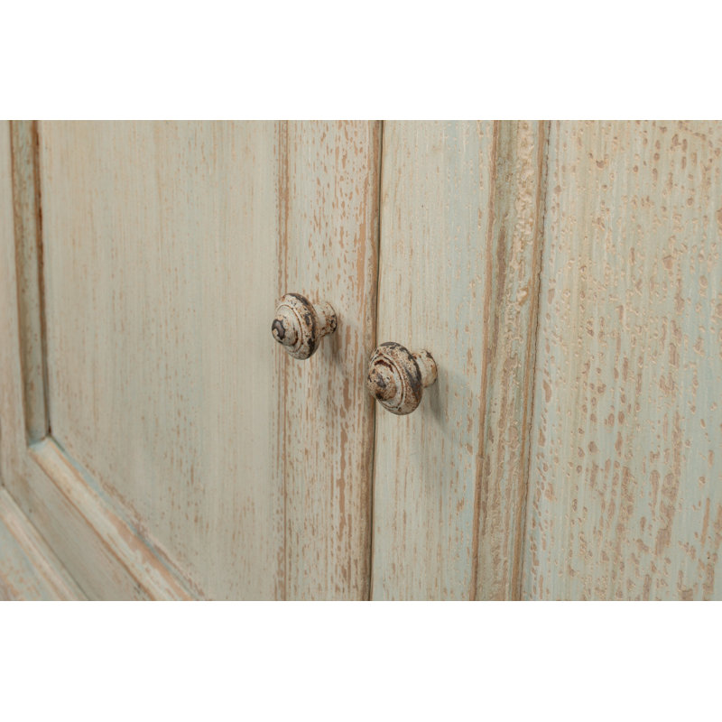 Angelique Solid Wood China Cabinet