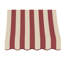 Store fixe Awntech Nantucket, 164 cm x 112 cm x 91 cm, rayures brun/beige-28213173-113767681