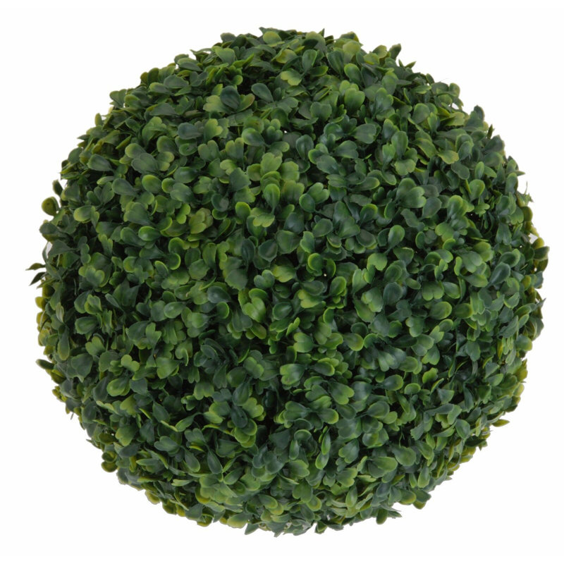 Faux Boxwood Grass, 25cm H x 25cm W x 25cm D