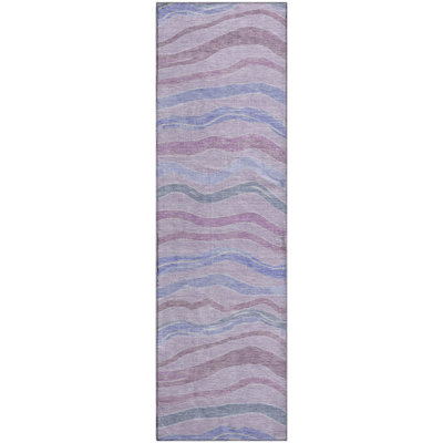 Premium Machine Washable Harjo AMF1581 Stripes Rug