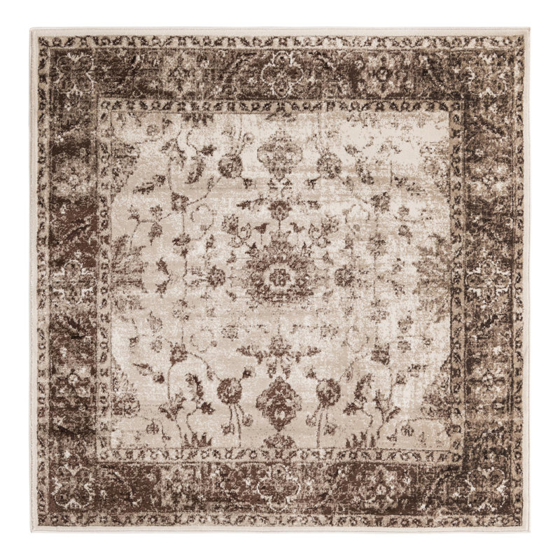 Anah Oriental Indoor Rug, Square 5'3"