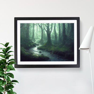 Cosmopolitan Forest Stream - Framed Print