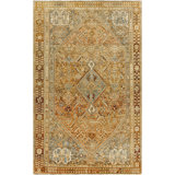Antique One Of A Kind One-of-a-Kind 6'1" X 9'7" Hand Knotted Area Rug