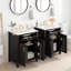 Modern 48-Inch Double Bathroom Vanity With Dual Ceramic Sinks, Storage Cabinet With 2 Tip-Out Drawers-1662506152