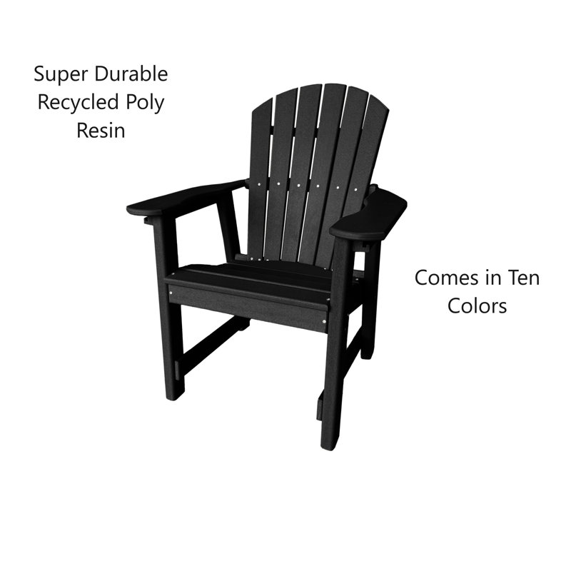 Fauteuil de salle à manger Kleinman, Noir