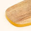 Yellow Edge Mango Wood Serving Board with Handle – Wooden Cheese & Charcuterie Board, 30.5 cm