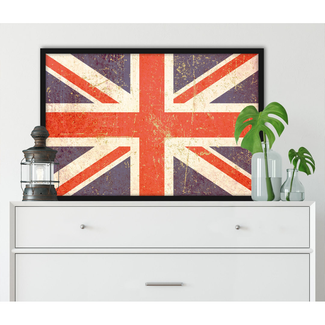 Gerahmtes Poster Union Jack