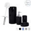 Harbour Housewares - Ceramic Bathroom Accessories Set - 4 Pieces-1436356799