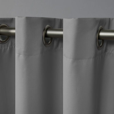 Mcmanus Sateen Room Darkening Curtain Pair