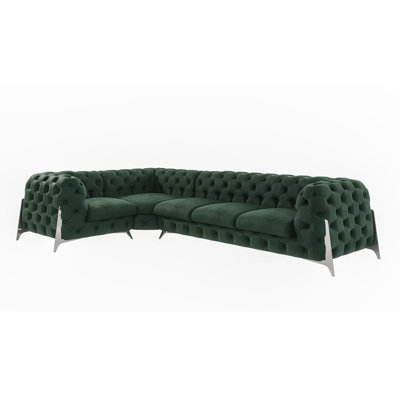Juneri Chesterfield Corner Sofa