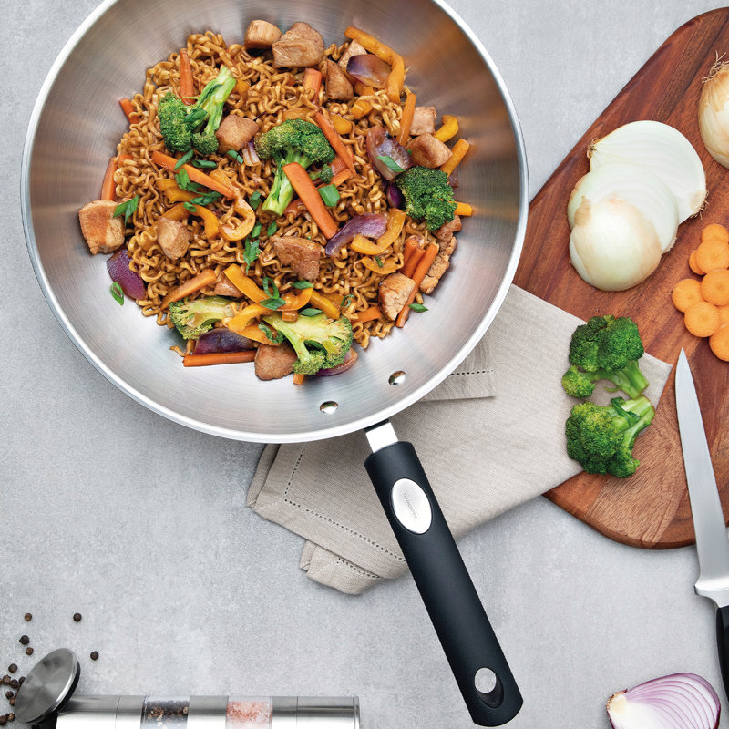 Tramontina Stainless Steel Wok