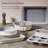 7 Pieces Nonstick Ceramic Stackable Baking Pans Set Bakeware Sets