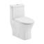 Toilette ronde une pièce à double chasse de 1,1/1,6 gallon par chasse Sublime II-70460239-98249163