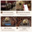 Nut-brown Rectangular Solid + Manufactured Wood Media Players