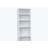 72" 6-Tier Transitional Bookcase with Adjustable Shelves-255448026