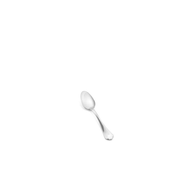 Dolce Vita Dessert Spoon - 12 Pieces - Pewter, Silver