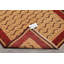 Tapis rectangulaire unique de style Shand: 2 pi 11 po x 4 pi 11 po