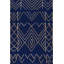 Area Rug in Dark Blue