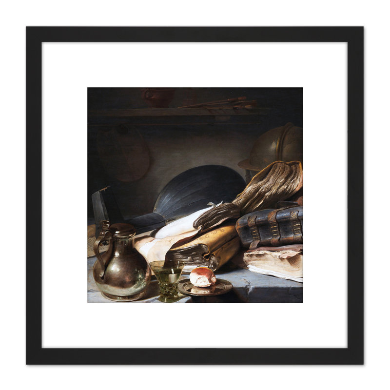 Still Life With Books by Jan Lievens - Single Picture Frame Painting