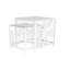Swirl Glass Nesting End Table-718724689