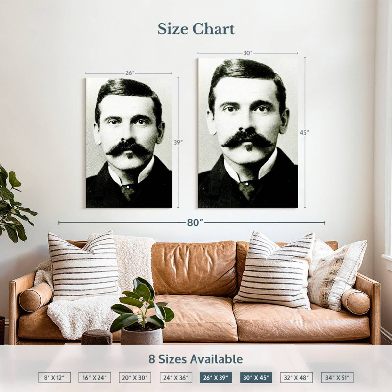 Keiraleigh Doc Holliday 1882, 39" H x 26" W