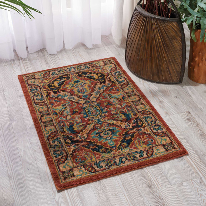 Oriental Indoor Rug, Rectangle 2' x 3'