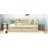 Wood Daybed With Trundle And Fence Guardrails-448797177-448797176