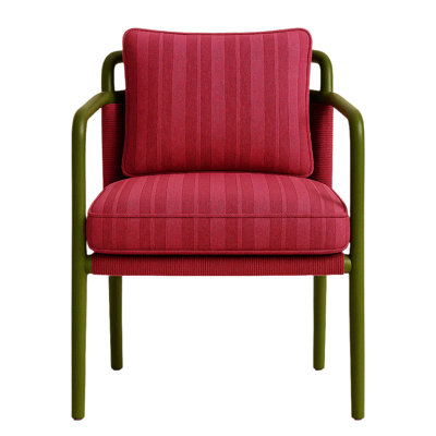 Chaise de patio avec revêtement