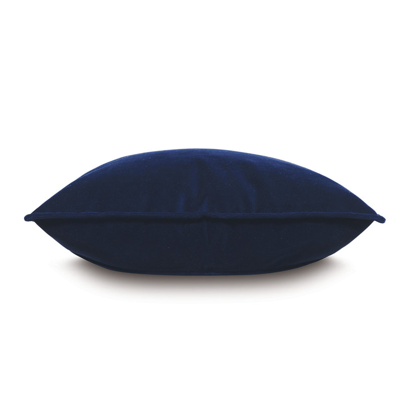 Arthur Solid Colour Cotton Reversible Throw Pillow, Polyester 