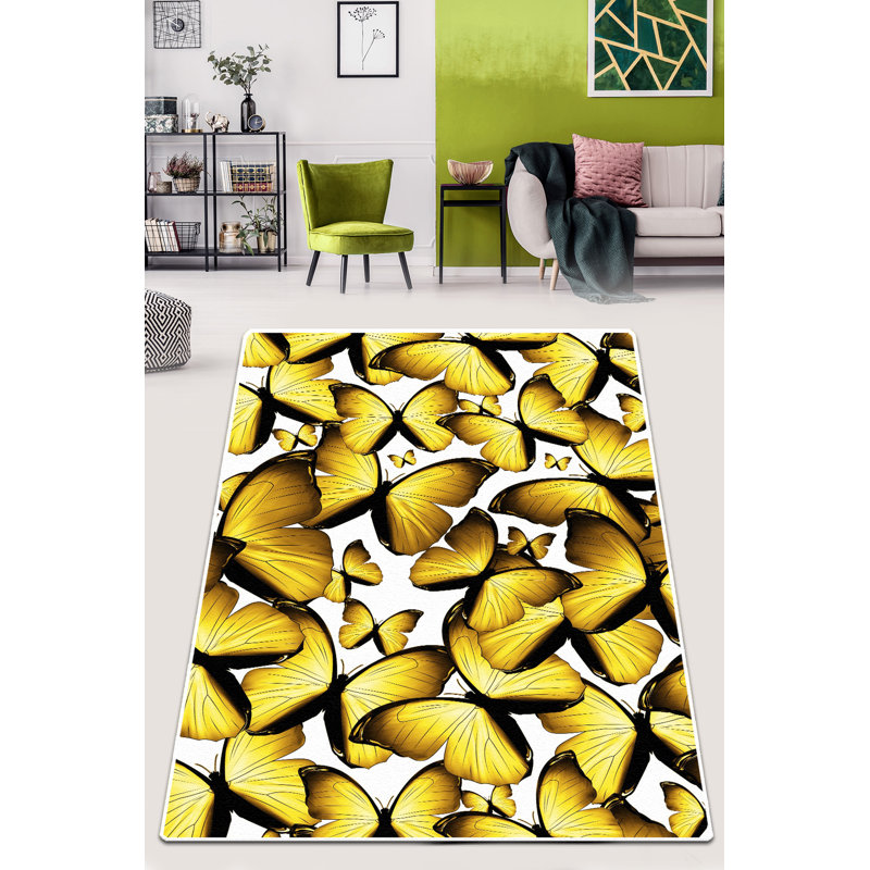 Vetter Abstract Shag Area Rug, Rectangle 100 x 160cm