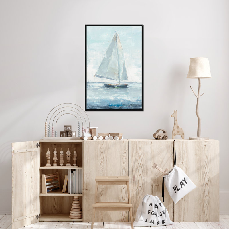 Sailor's Delight II by Ethan Harper - Painting, 95cm H x 65cm W, Black Framed Paper Print