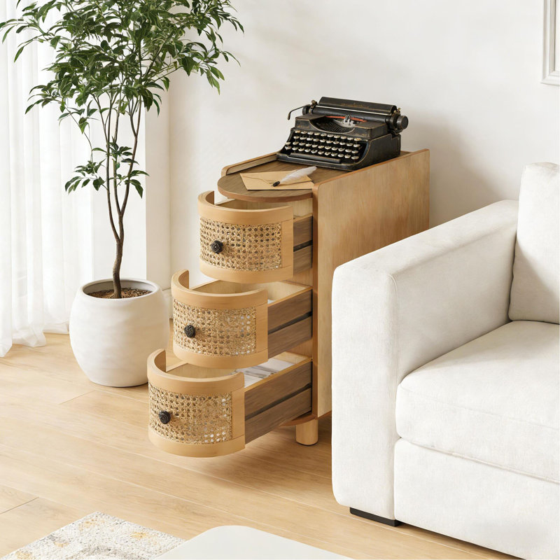 Table de chevet en bois, table de bout, table d'appoint