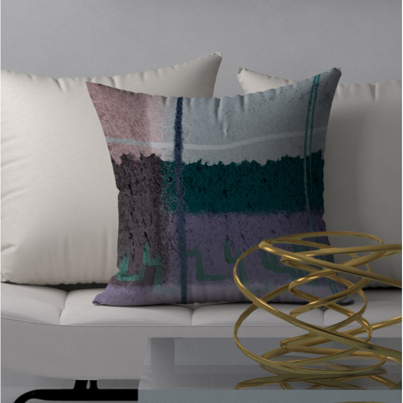  Housse de coussin carré et insert, 18" x 18"