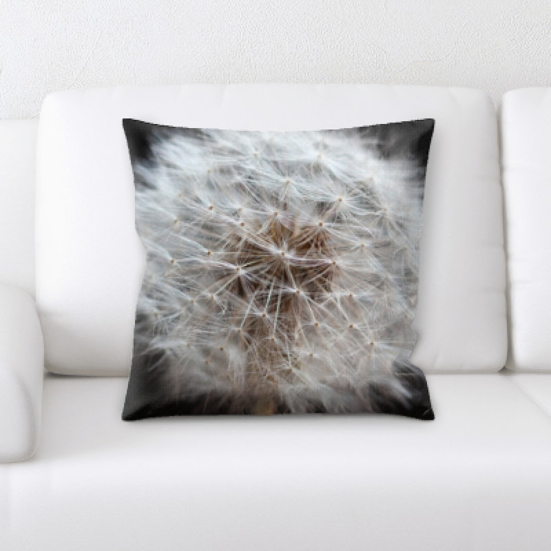Microsuede Throw Pillow