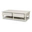 Table basse Isla, blanc antique