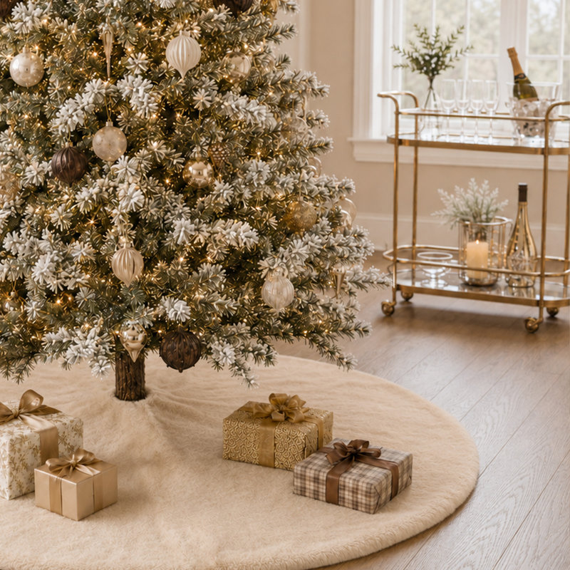 Jupe d'arbre de Noël 51 po