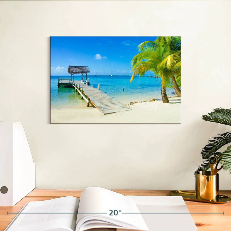 White sand dock Aletra, H 8 po x l 12 po
