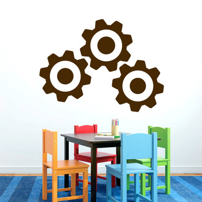 Abstract Non-Wall Damaging Wall Decal