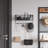 Entryway Mail Holder with Key Hooks