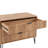 Dumbo 35" Modern Fluted Standard Dresser with 3 Drawers in Golden Brown-1756988028