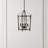 Yat 4 - Light Iron Dimmable Lantern Square / Rectangle Chandelier