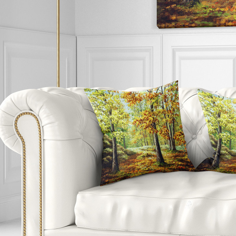 Coussin Landscape, 16 po x 1 po, Carré