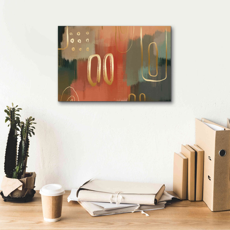 «Terracotta» par Delores Naskrent, impression sur toile Giclée, H 12 po x l 18 po x P 0,75 po
