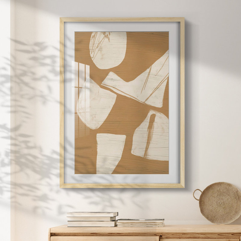 Pièce II - impression encadrée, H 25,5 po x l 17,5 po, Naturel